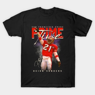 Deion Sanders - San Francisco 49ers Original Aesthetic Tribute 〶 T-Shirt